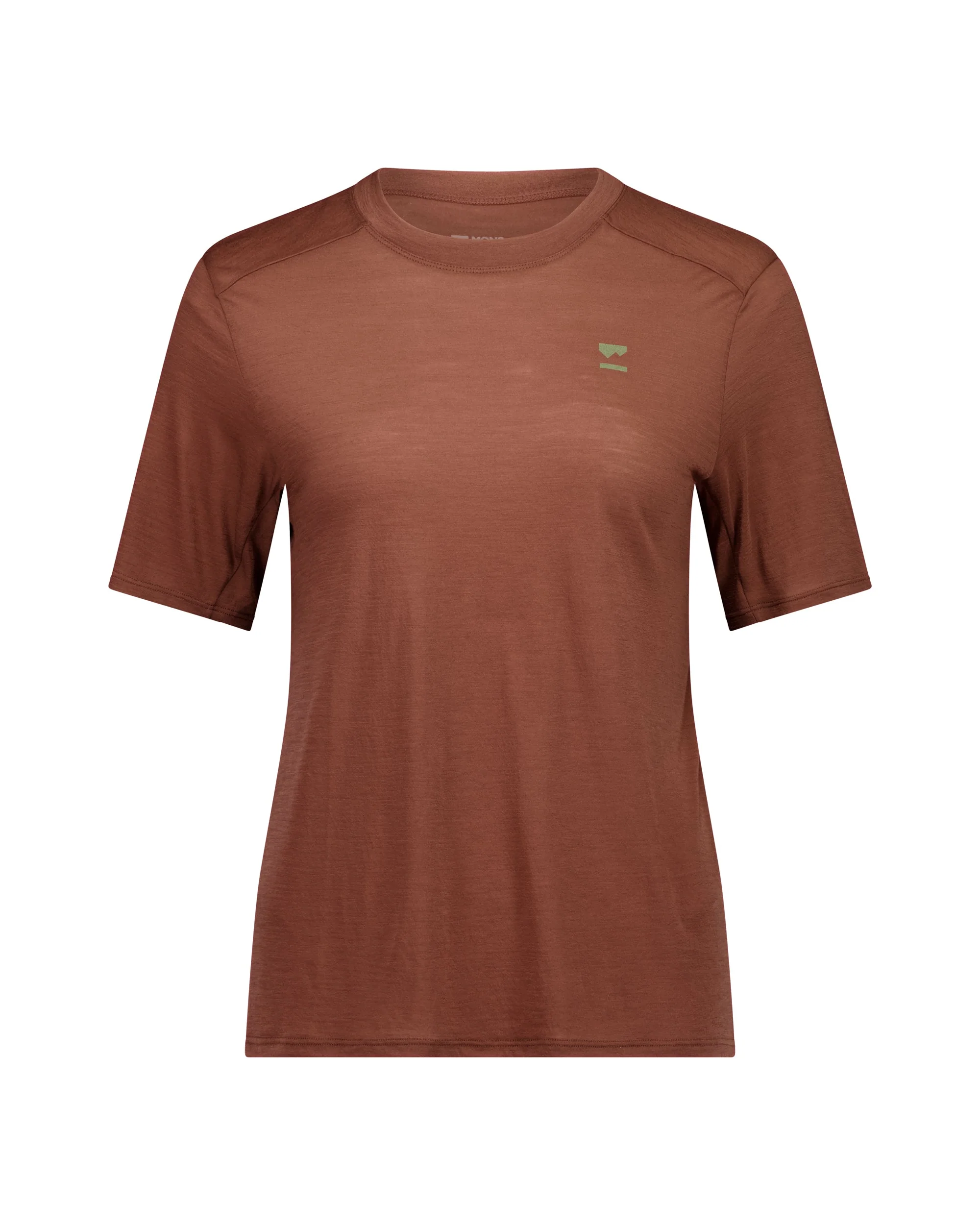 Aero Ultralight Merino T-Shirt - Coffee | Women's T-Shirt - Image 5