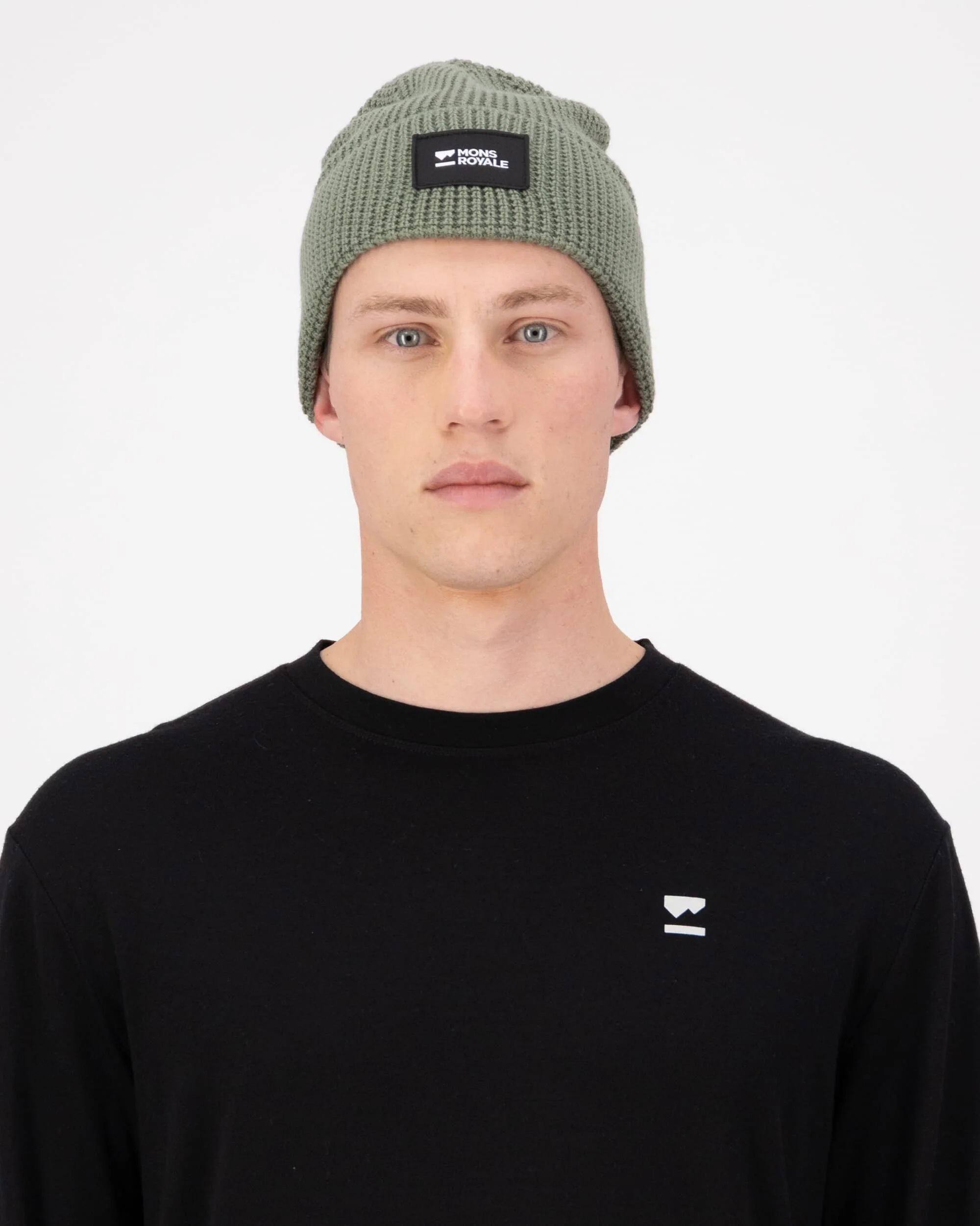 Bluff Merino Beanie - Willow | Unisex Beanie - Image 2