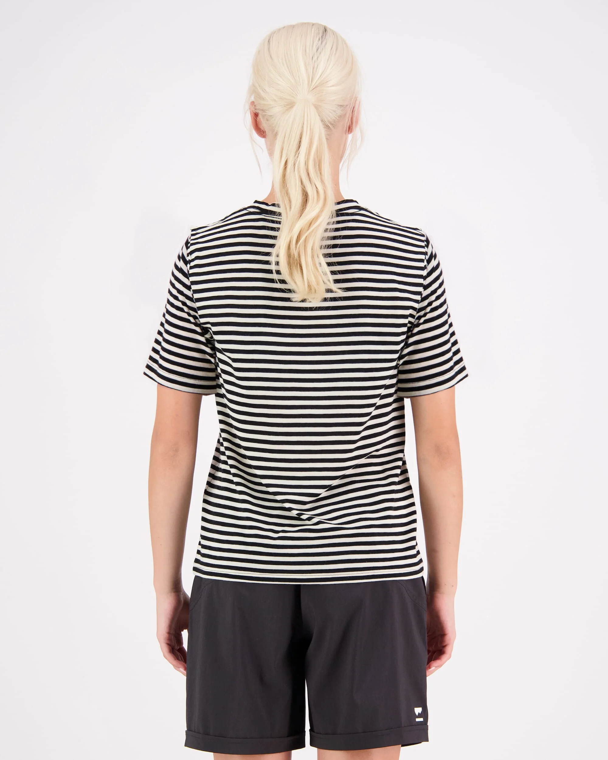 Icon Merino T-Shirt - Stripe | Women's T-Shirt - Image 2