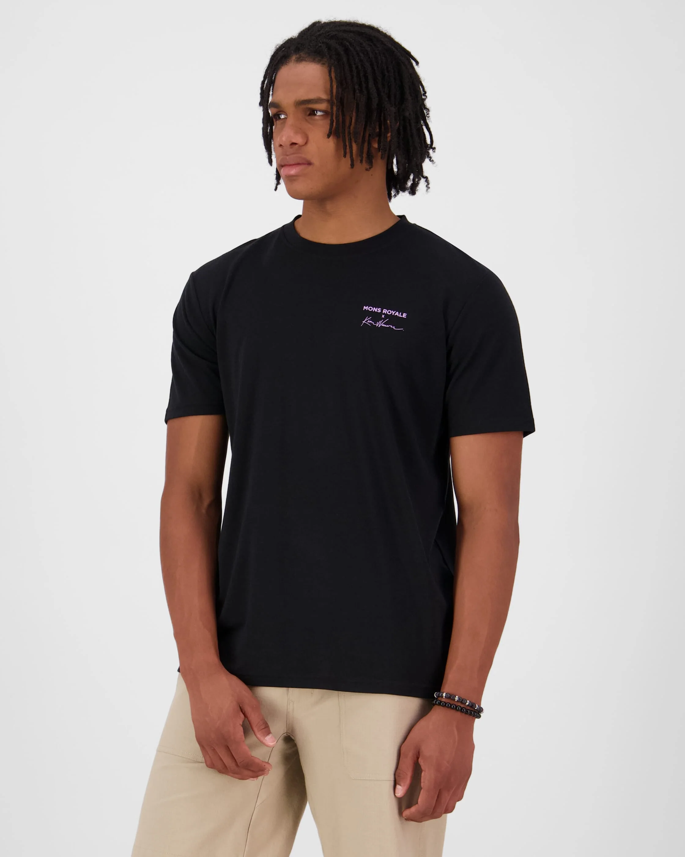 Icon Merino T-Shirt - Black | Men's T-Shirt