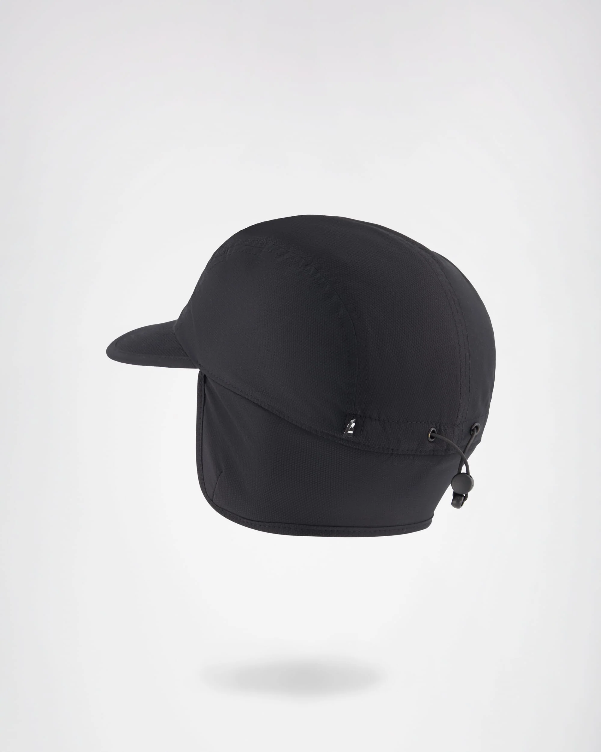 Dome Merino Fleece Pack Cap - Black | Unisex Cap - Image 2