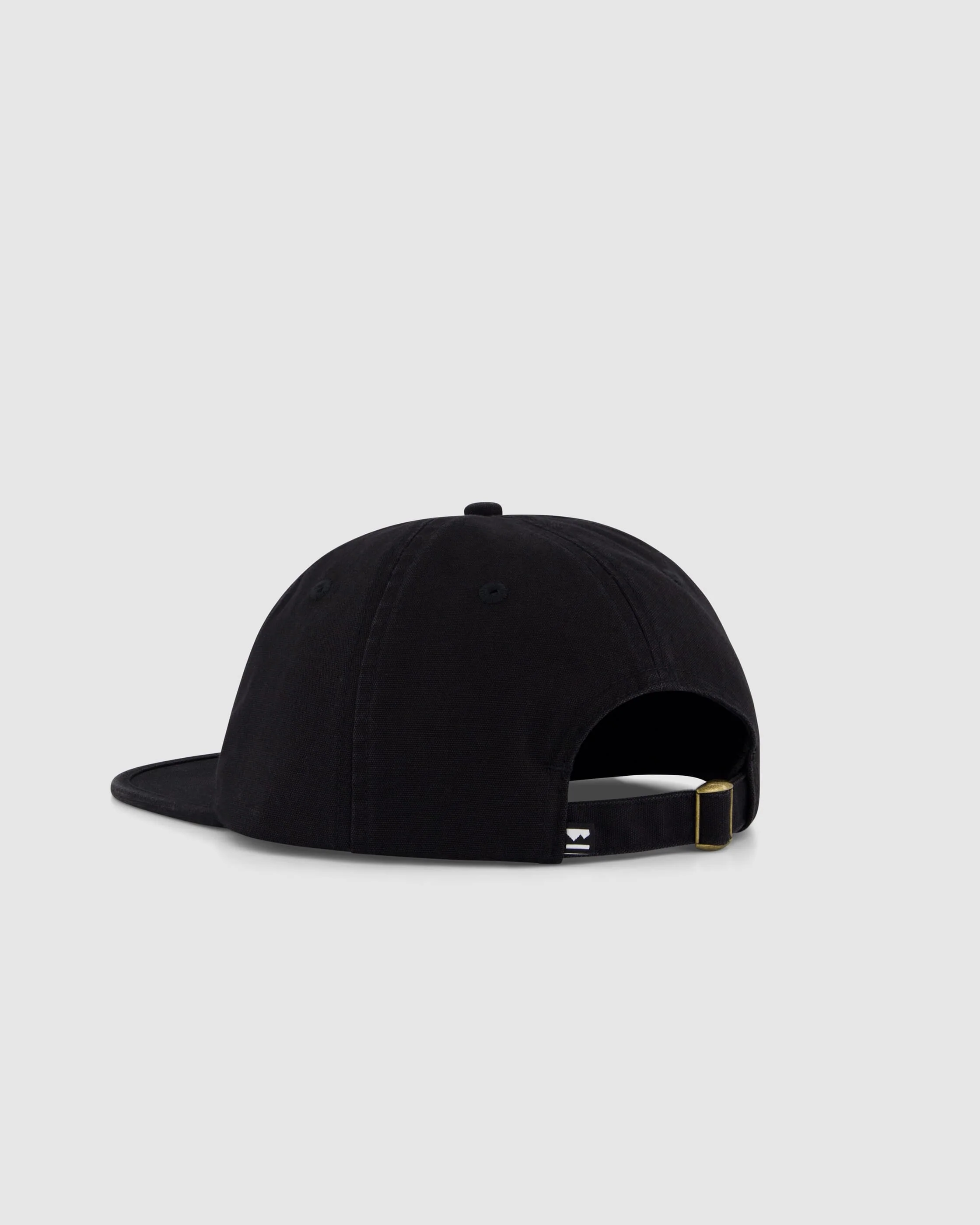 Roam 6 Panel Cap - Vintage Black | Unisex Cap - Image 2