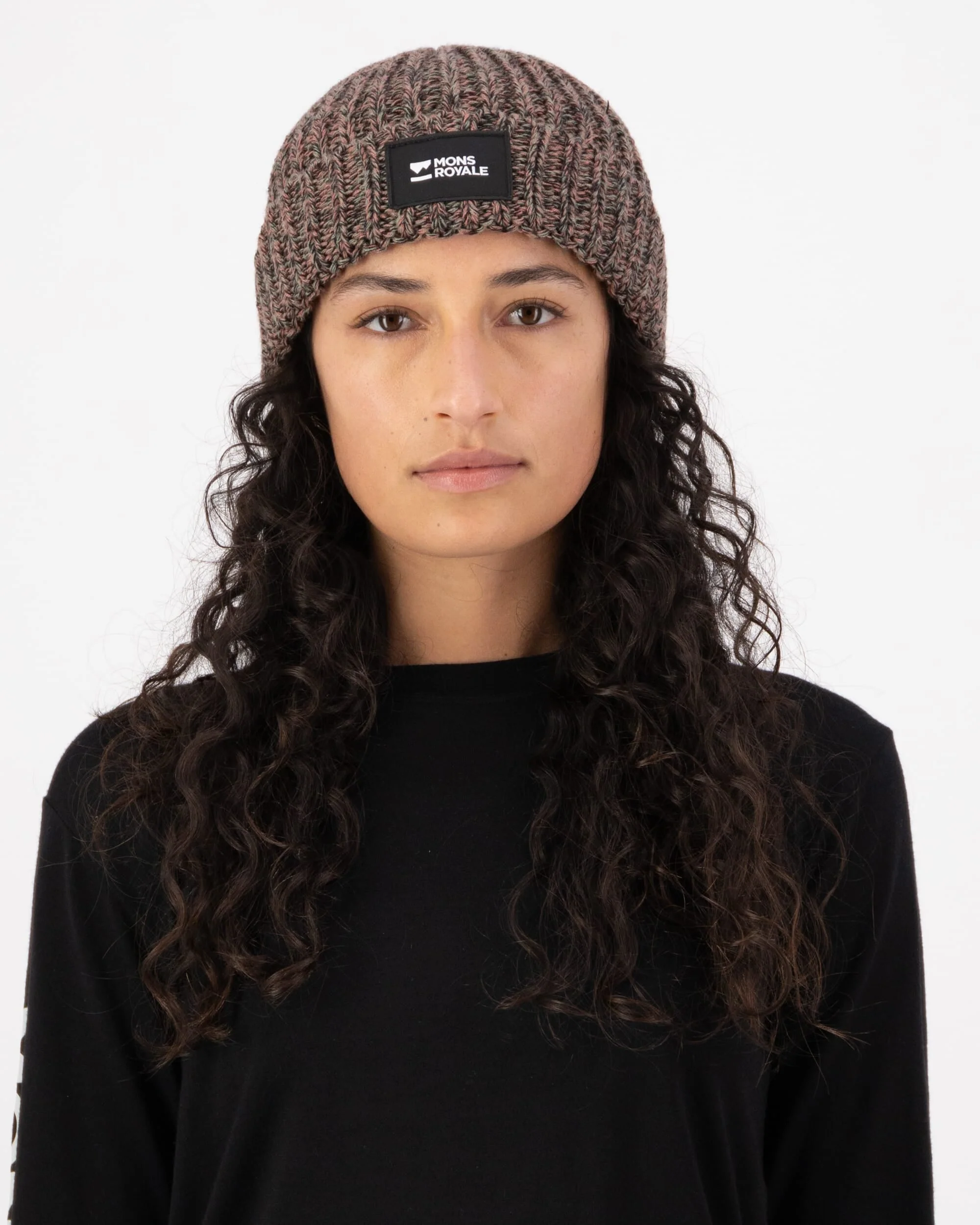 Triple Treat Merino Beanie - Canyon Rose | Unisex Beanie - Image 2